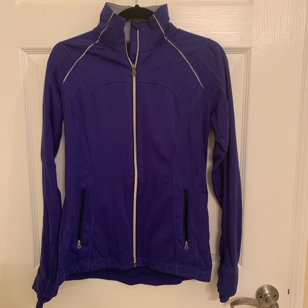 lululemon Purple Zip Up Jacket